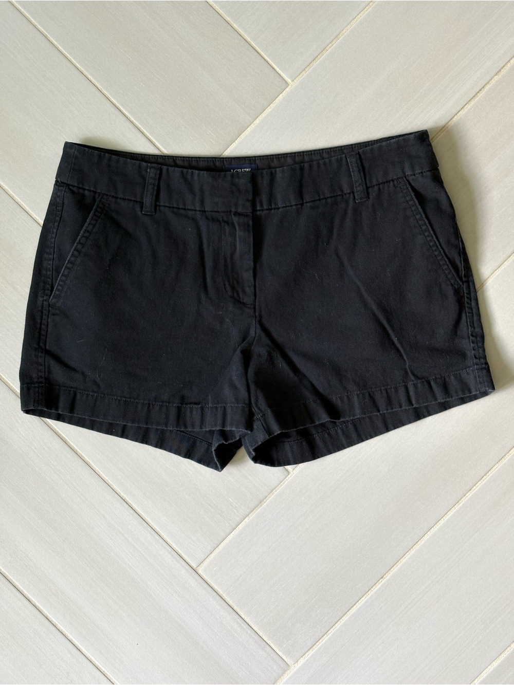 J. Crew Black Cotton Shorts